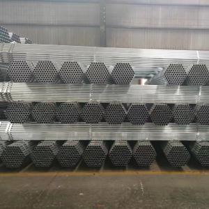China Hot Dipped Galvanized Steel Round Tube Pipe 3 Inch 16 Gauge ASTM A53 Zinc Coated wholesale