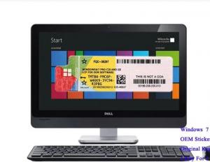 China 64 Bits Windows 7 Pro Product Key With DVD Online Activation OEM Key wholesale
