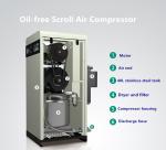 10 bar 3.7kw 5.5kw portable scroll air compressor oil free for integrated