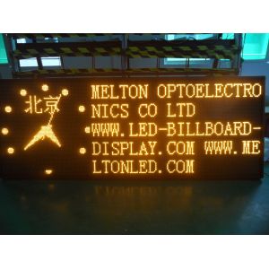 China Scrolling Message P20 200w/m2 256*128 Traffic Led Sign wholesale