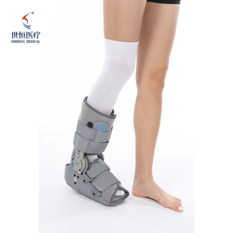 Foot ankle brace perfect design adjustable orthopedic boots with airbag/chuck