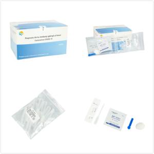 China Home Detection Influenza Colloidal Gold Virus Test Kits wholesale