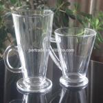 Irish Style Machine Made Crystal Whisky Tumblers With Handle