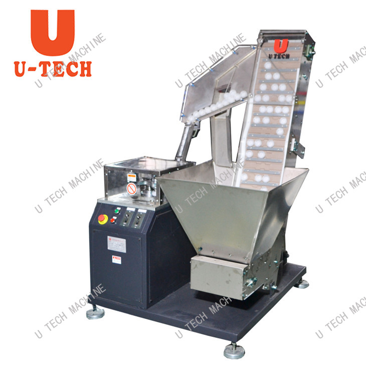 Plastic Cap Folding Machine Caps Lip Slitting 150 - 200cps Per Hour 2kw
