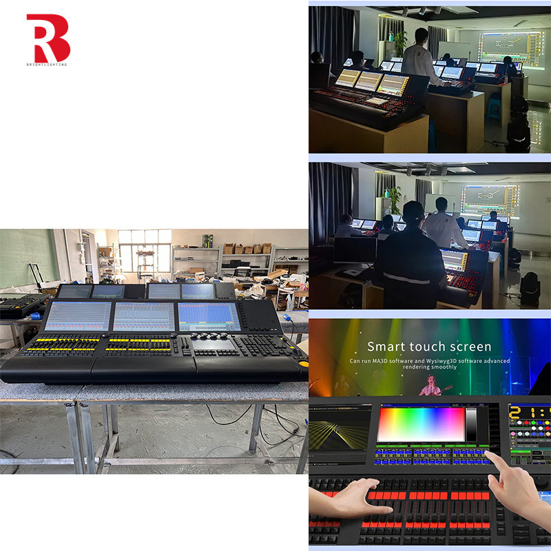 Versatile Handling Stage DMX Controller System Dmx Theatre Lighting Full Size For Disco