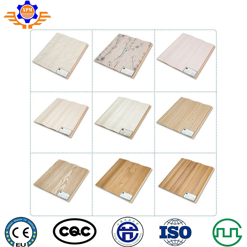 Wall Panel Decorating Machinery Decking Board WPC Extrusion Machine