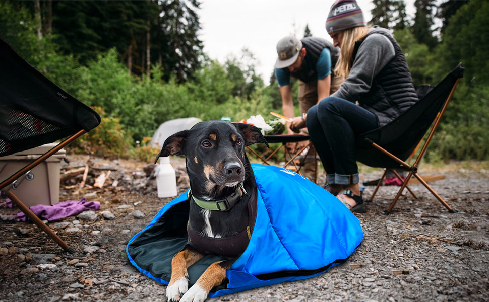 ISO9001 Polyester Lining 0.7 lbs Pet Sleeping Bag