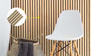China 12mm Thickness Polystyrene Wall Panel Laminated Wood Garin Color wholesale