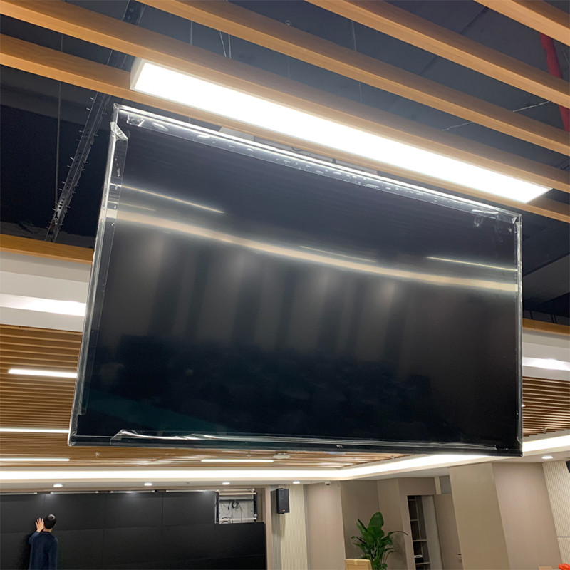 Motorized Retractable Ceiling Tv Mount Flip Down Electric Ceiling Tv Mount