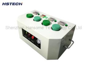China Air Supply White Color Solder Paste Machine 4 Working Tank AC 110V/AC220V 50/60Hz wholesale
