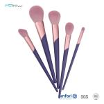 ODM 9pcs Purple Gift Box Cute Makeup Brush Set