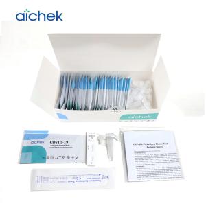 China OEM Rtk Antigen Naso Oropharyngeal Rapid Antigen Swab Test 25 Piece wholesale