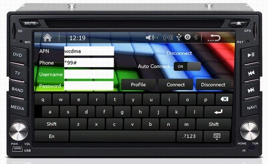 Ouchuangbo Nissan Sunny /Navara /Micra car stereo with radio TV bluetooth mp4 player OCB-2613