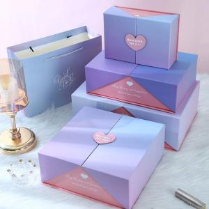 China Custom Printed Handmade Luxury Rigid Box Cardboard Black Matte Magnetic Closure Gift Box wholesale