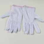 Anti Slip Adhesive Gloves with White Edges and Red Border Anti-static Gloves