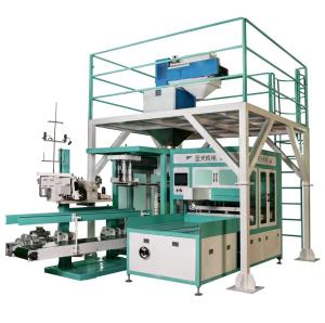 China 50kg Bags Green Beans Automatic Bagger Machine 3.5kw wholesale