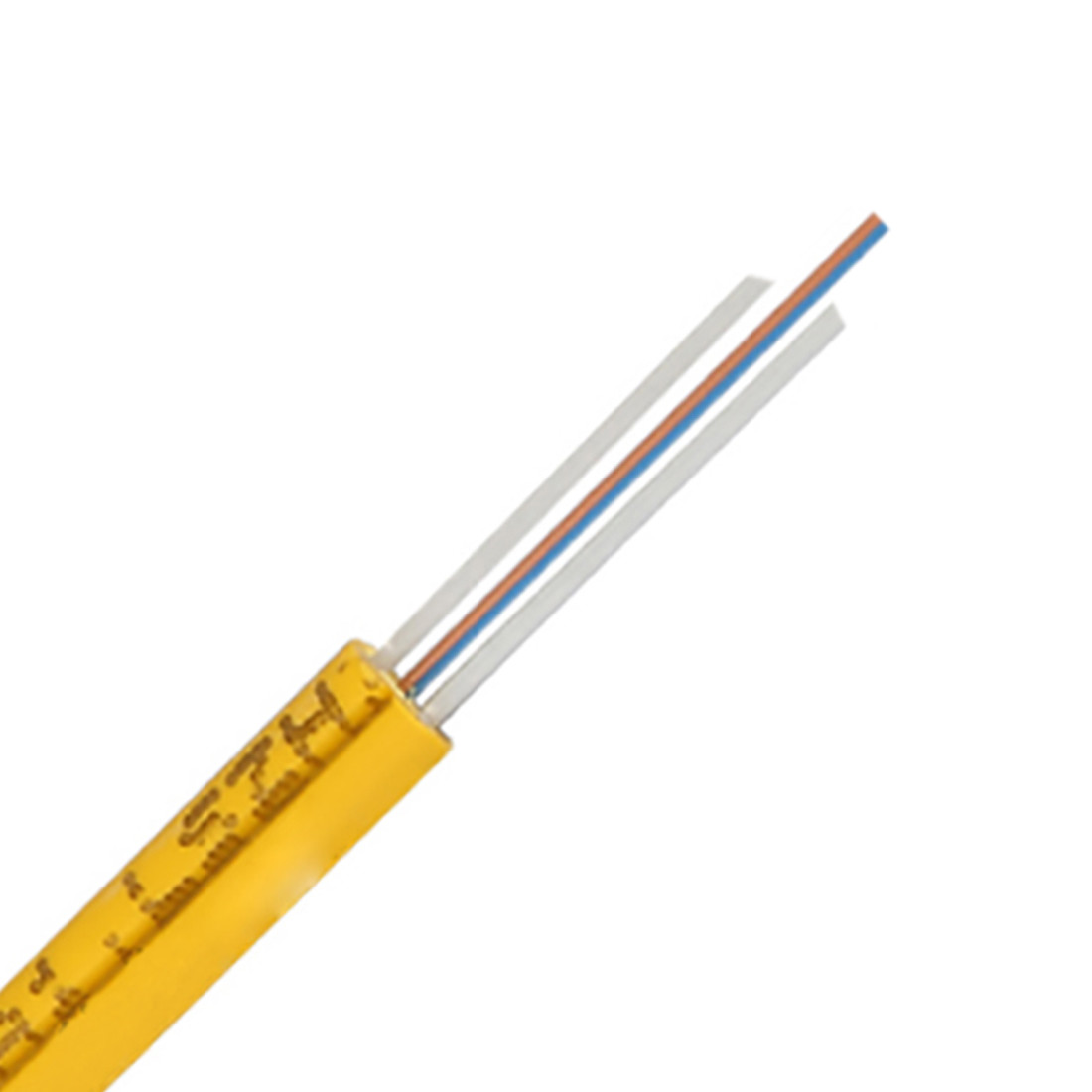 G.657A2 GJXFH Indoor FTTH Drop Cable 4 Core Single Mode Fiber Optic Cable