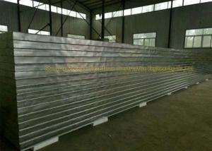 China Fireproof Rockwool Glasswool Rmetal Sandwich Panels With Pir Side Sealing wholesale