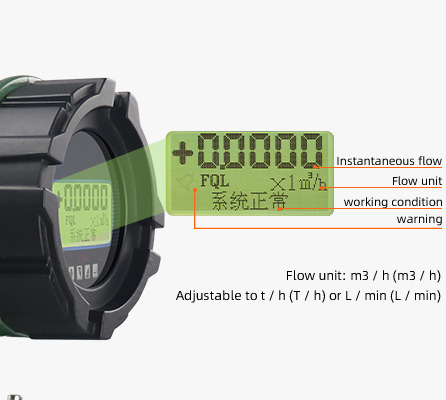 Smart PTFE F4 FIMEET Gasoline Flowmeter Flowmeter Electromagnetic Gravity Flowmeter