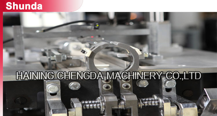 Double Sides PE Paper Cup Sleeve Machine For Cold and hot Drink