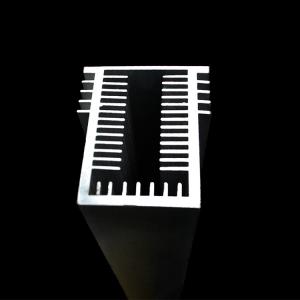 China Led Bar Anodized Aluminium Profiles 6063 Extruded Heat Sink Profiles Enclosure wholesale
