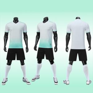 China Lightweight Full Football Jersey Set Durable Breathable Soccer Sublimation Jersey wholesale