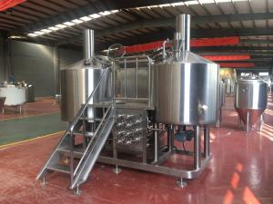 China 5bbl Stainless Steel Brewing Equipment Vertical Type Polished Surface wholesale
