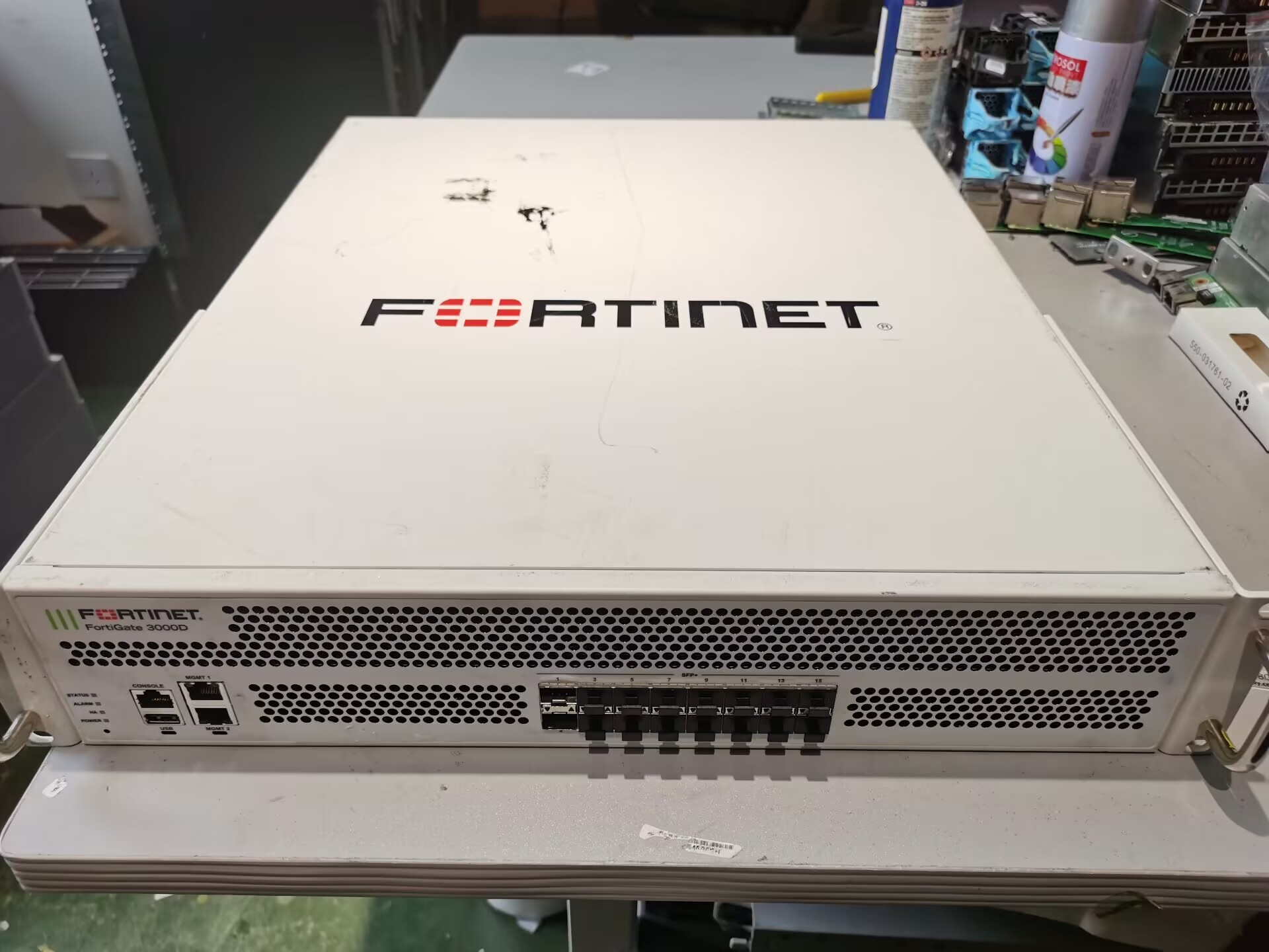 16 Port 10GBE Network Switch Fortinet FortiGate FG-3000D 80Gbps Throughput