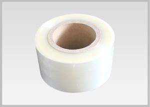 China 40mic Transparent 53% Blown Shrink PVC Labels Film For Beverage Sleeve Labels wholesale