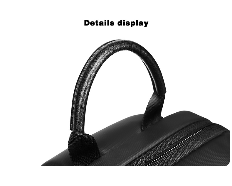 Custom Logo Polyester Mens Sling Bag Cross Body With Usb Charging