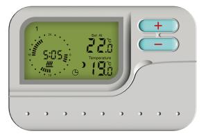 China Electric Heat Digital Thermostat , 7 Day Programmable Room Thermostat wholesale
