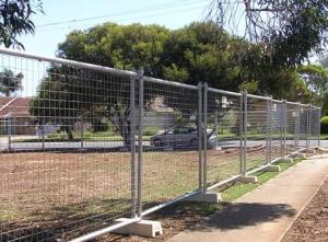 China Chain Link Panel 50x50mm Temporary Metal Fence Movable Sustainable wholesale