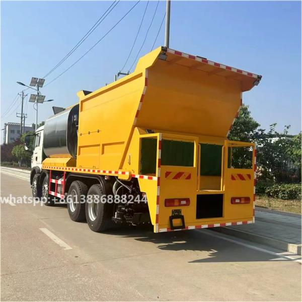SINOTRUCK HOWO 24000L 6*2 Asphalt Spreader Synchronous Gravel Sealing Truck Mobile Welding Workshop