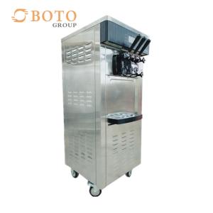 China Household DIY Ice Cream Machines Stainless Steel Fruit Ice Cream Maker Soft Ice Cream Machine wholesale