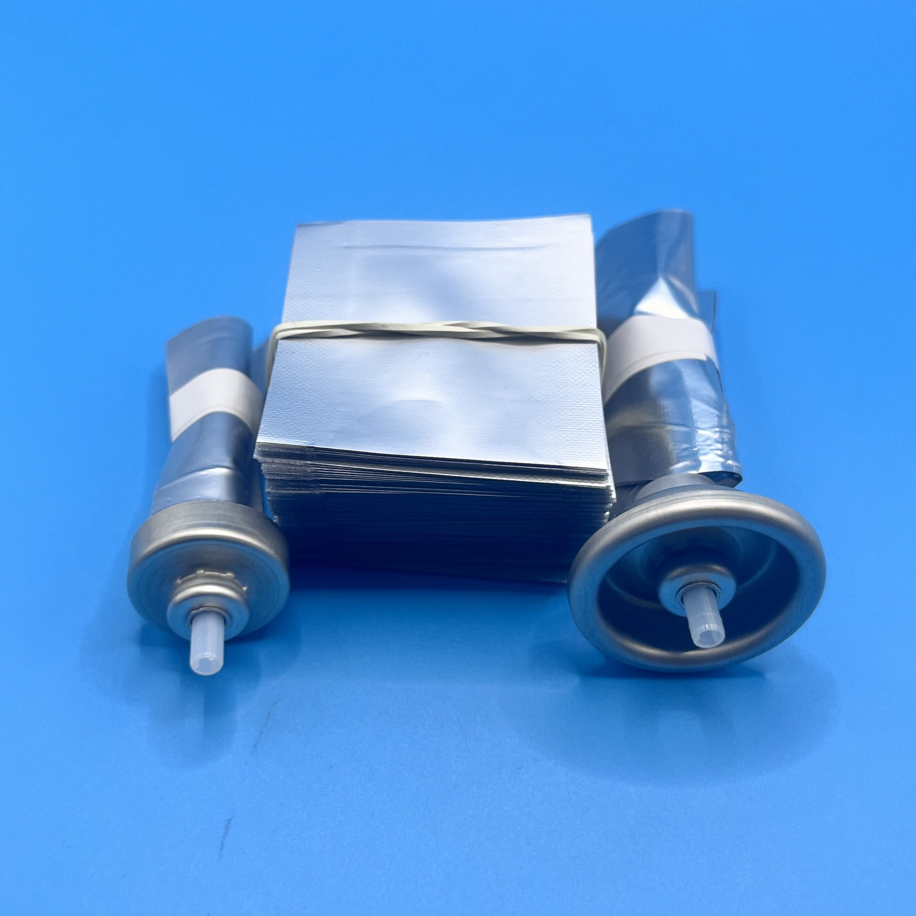 Customizable Silver Aerosol Bag On Valve With Excellent Sealing For Environmental Protection
