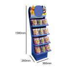 Makeup Advertising Cardboard Display Stands / Cardboard Counter Display Stands