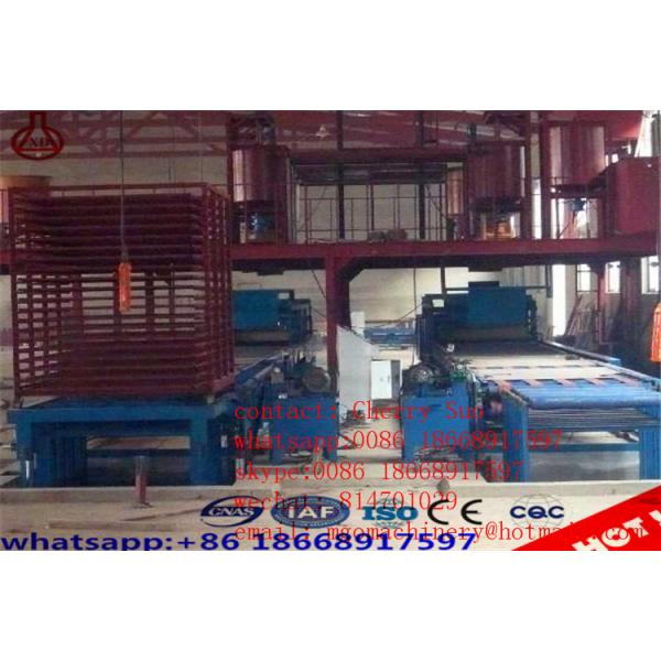 Fireproof Waterproof Compound 3d Eps Sandwich Panel Machine , Wall Panel Equipment