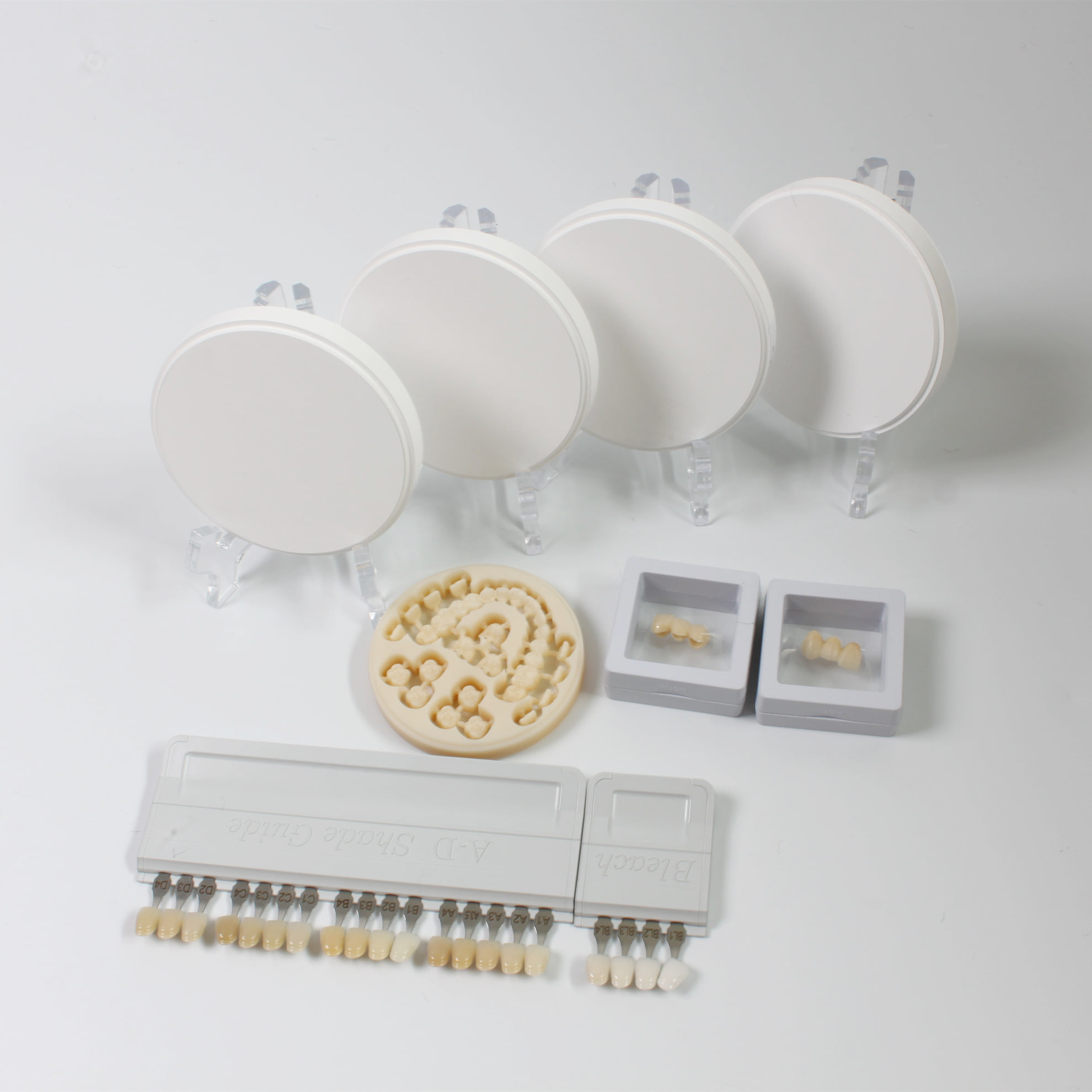 ODM SHT White Multilayer Zirconia Blank Dental Lab Cad Cam Zirconia Multilayer Block