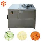 Lettuce / Potato Chip Slicer Machine 220 / 380V Voltage 70KG Net Weight