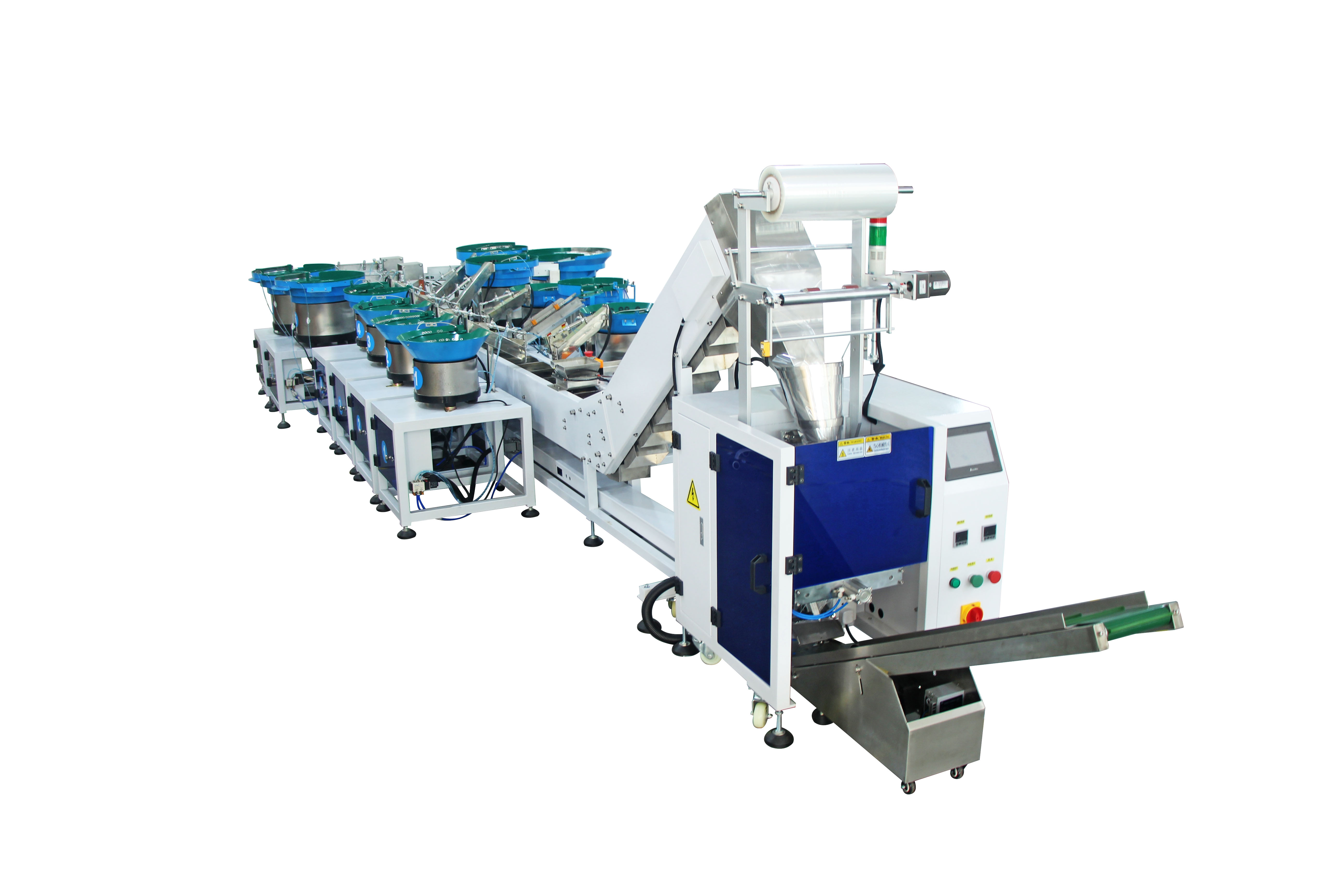 xingke Automatic Stainless Steel Iron Nails Counting and Pouch Packaging Machine with Vibrating Feeder