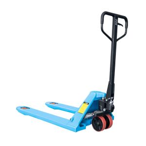 China Hydraulic Manual Hand Pallet Truck 2000kg Blue Powder Coated Finish wholesale