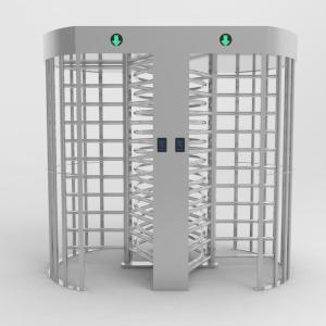 China SUS304 Double Arm Bi Directional Full Height Turnstile wholesale