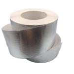 Fireproof HVAC Thermal Insulation Aluminium Tape Heat Resistant Fiberglass Cloth