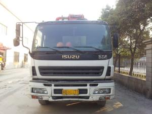 China 2006 37M CONCRETE PUMPS SANY Concrete Pumps ISUZU ruck wholesale
