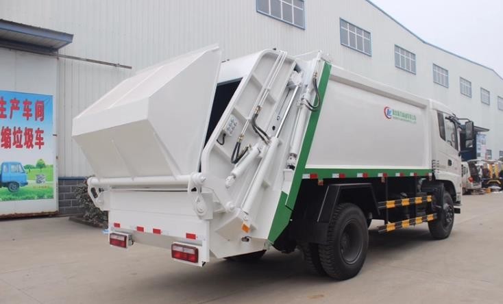 6001 - 10000L Special Purpose Truck / Diesel Fuel Type Waste Collection Truck