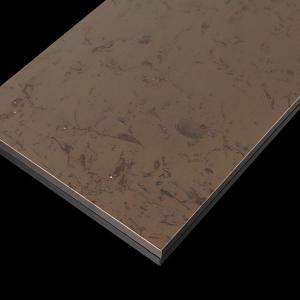 China Hairline Antique Stainless Steel Sheet Decorative Panels 1000mm 1219mm Black Brass Patina wholesale