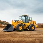 4.5cbm 178KW 6 Ton Wheel Loader LW600KN 3350mm Wheelbase