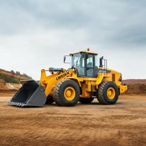 China 4.5cbm 178KW 6 Ton Wheel Loader LW600KN 3350mm Wheelbase wholesale