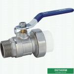 Ppr Male Union Ball Valve High Pressure Strong Quality Water Flow Control