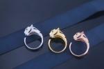 925 Sterling Silver Diamond Leopard Tiger Shaped Ring With Black Spotted Semi